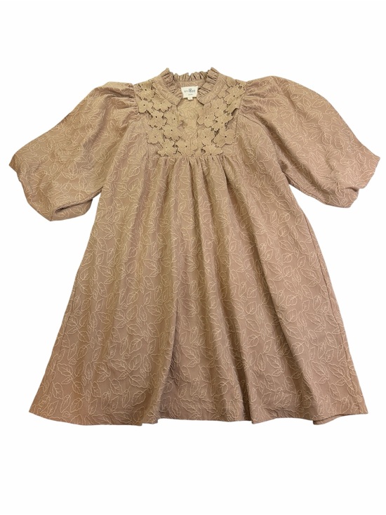 Umgee Dresses & Skirts - Umgee Dusty Rose Floral Embroidered Mini Dress